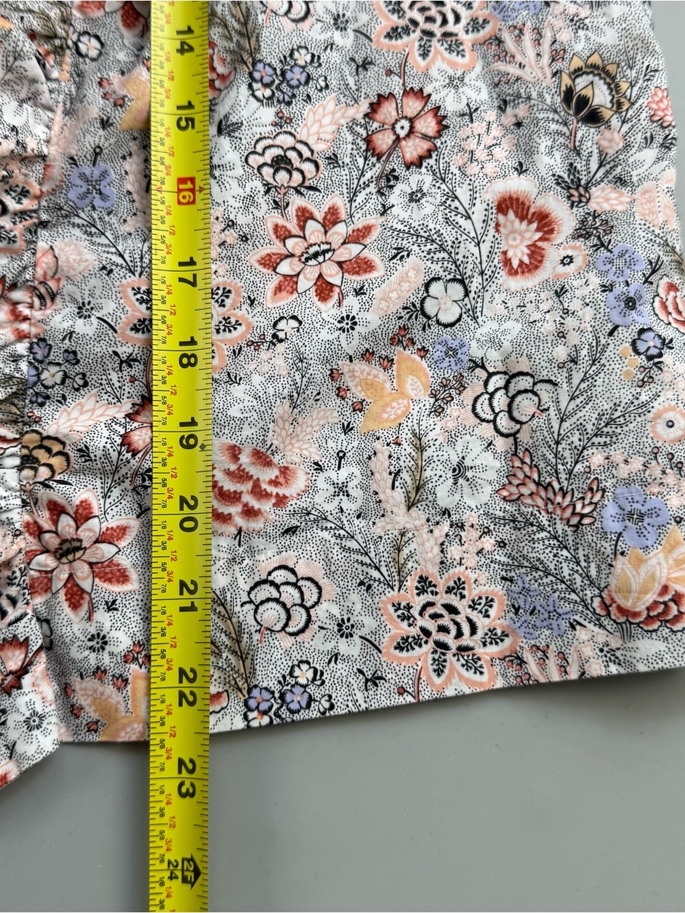 La Vie Rebecca Taylor Floral Ruffle Blouse Womens S Cottagecore Prarie - Picture 6 of 7